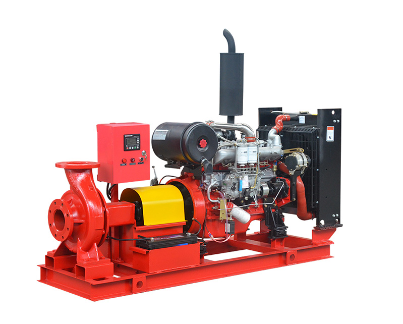 Single-Stage Single-Suction Diesel Engine Fire Pump